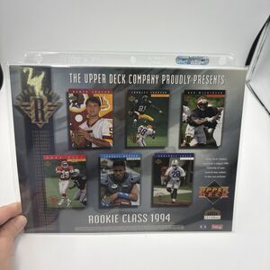 1994 NFL Upper Deck Rookie Class Draft Sheet Limited Edition- Set Of 12
